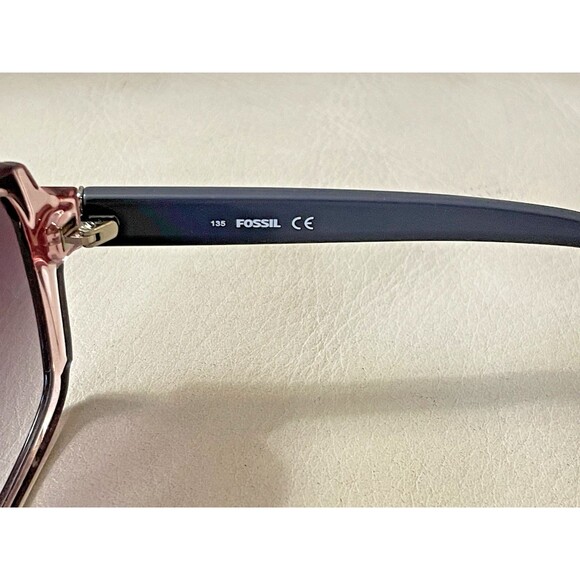 Fossil Womens Sunglasses Purple FOS3004S Square - Picture 5 of 11